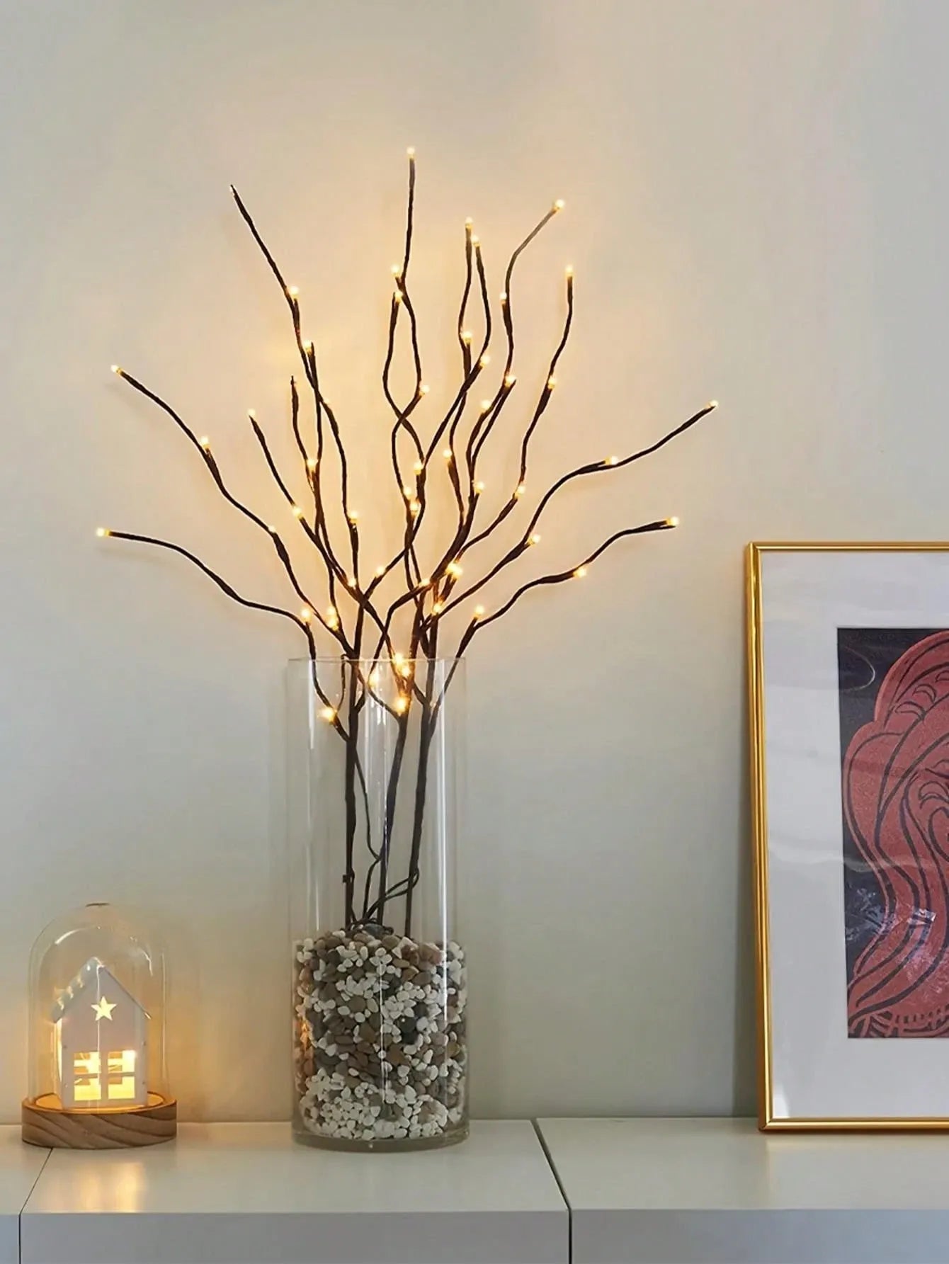 20LED Branch String Lights Indoor Fairy Lights for Weddings Birthdays Christmas Halloween Party Home Decor Garden Decoration Gift
