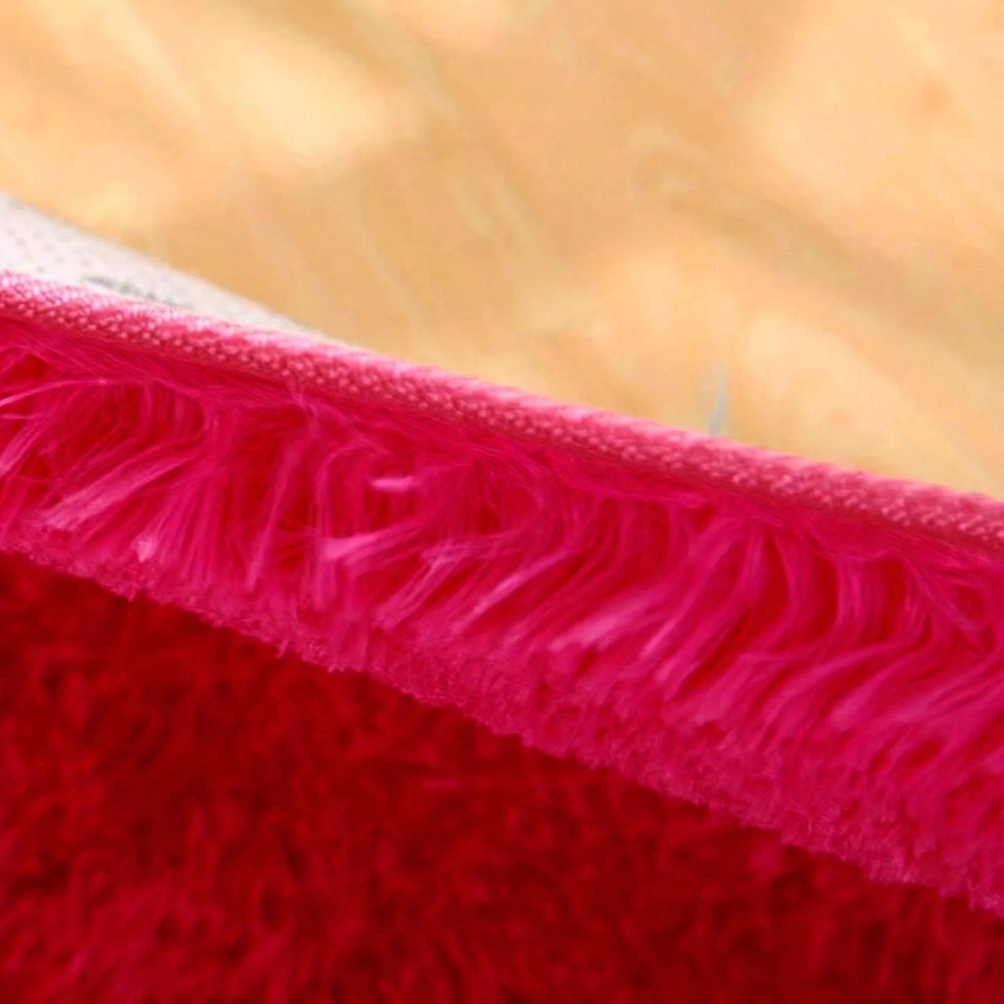 Heart Shaped Fuzzy Plush Rug – Soft Cozy Floor Mat for Bedroom, Living Room, Kids Room, Home Decor